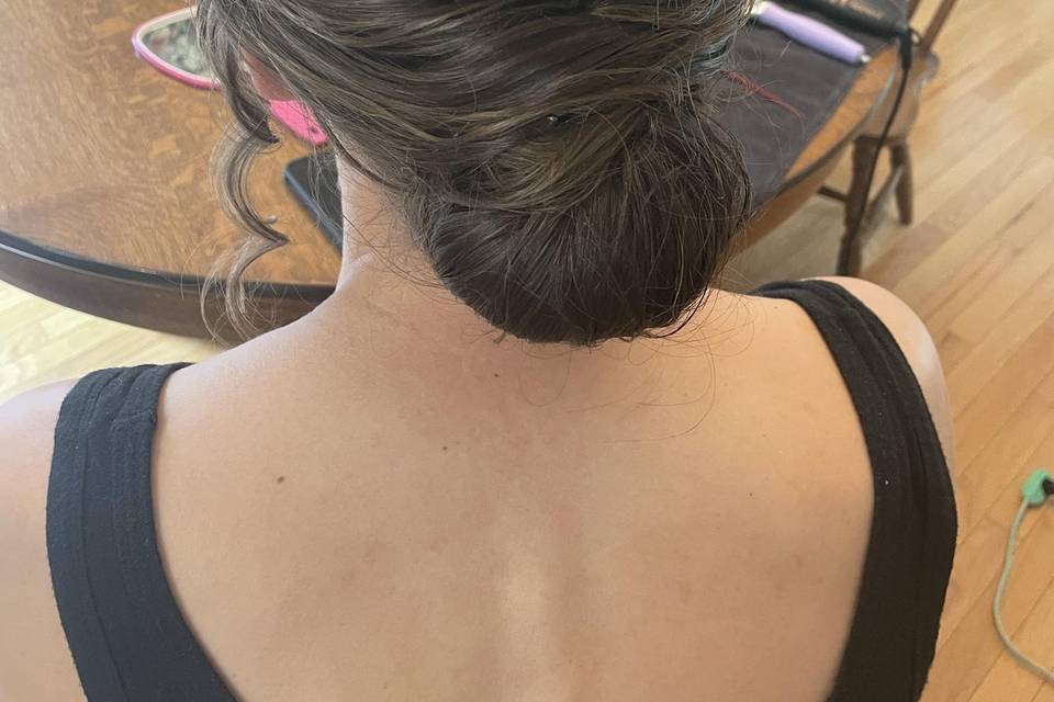 Trail hairstyle