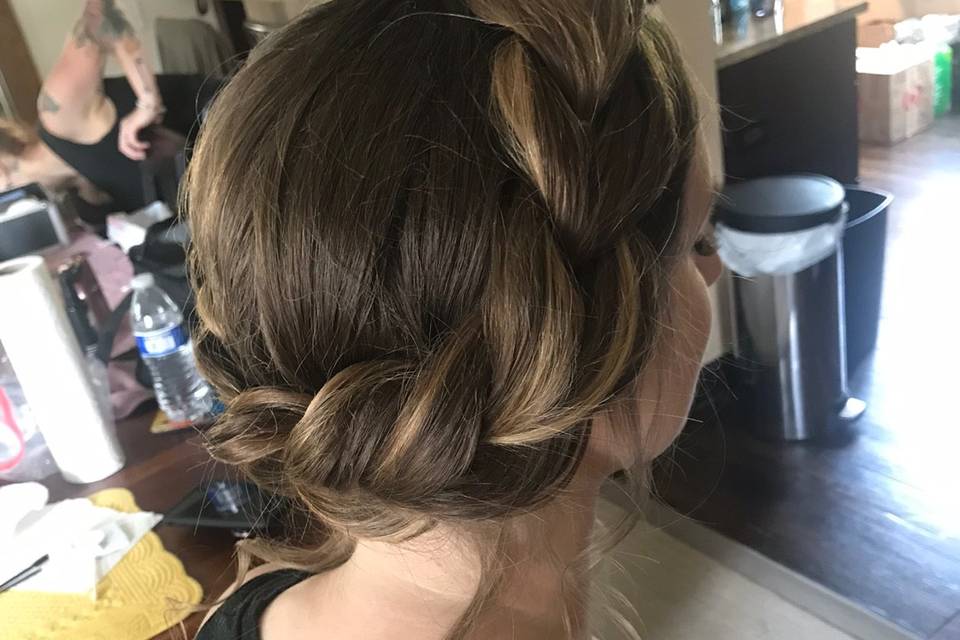 Crown braid