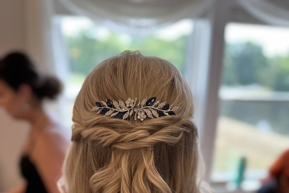 Wedding Day Bridal Hair