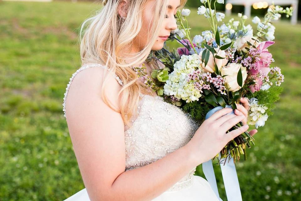 Stunning bride