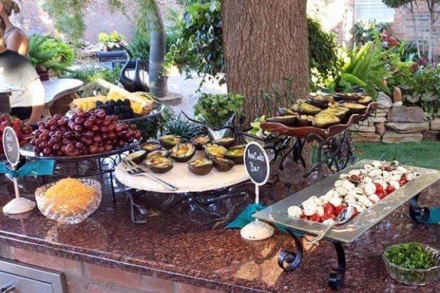 Exquisite Catering buffet options