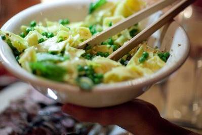 Pasta with English Peas