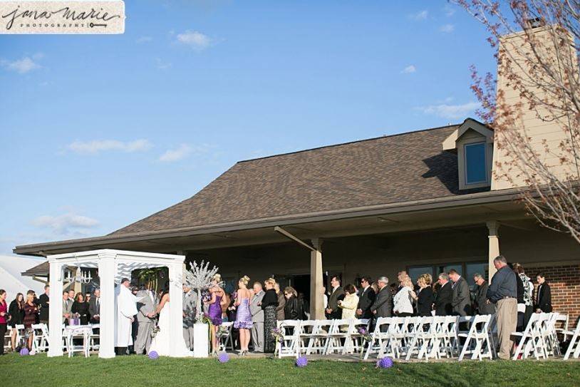 Outside Patio Ceremony
