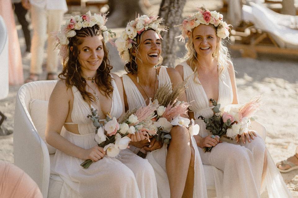 Boho Bridesmaids