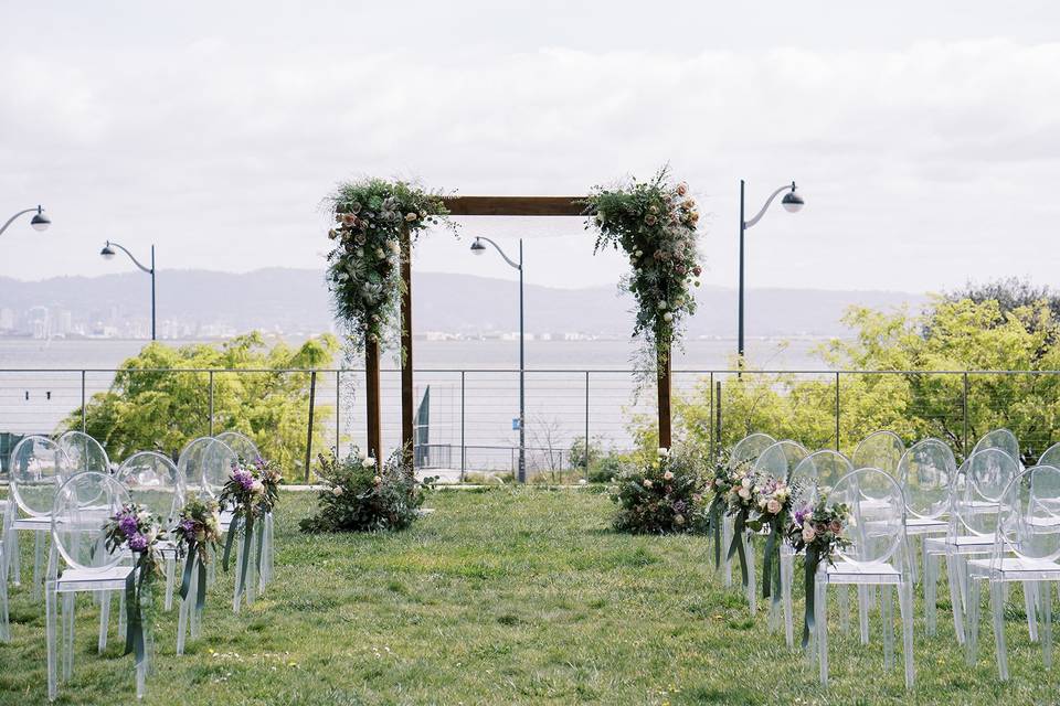 Reception at the Garden