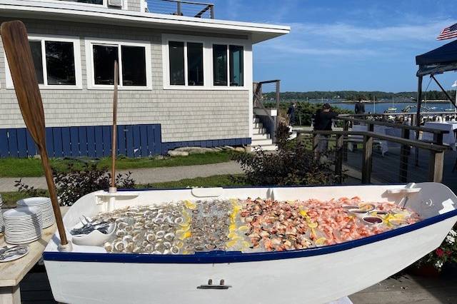 Raw Bar Dory Boat