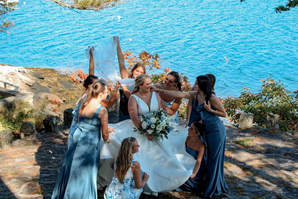 Bridal Party,Credit Page Brown
