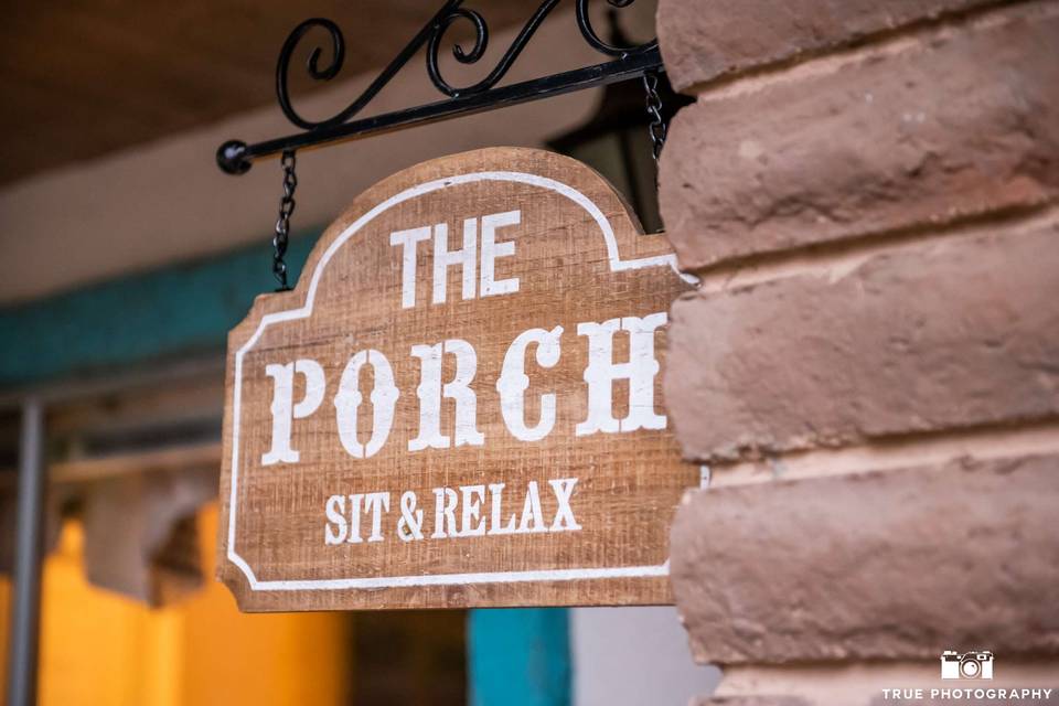 Porch Sign