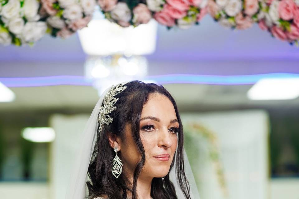 Bride Profile Shot