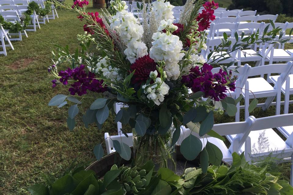 Alicia Ceremony flowers