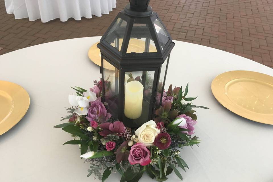 Lantern centerpiece