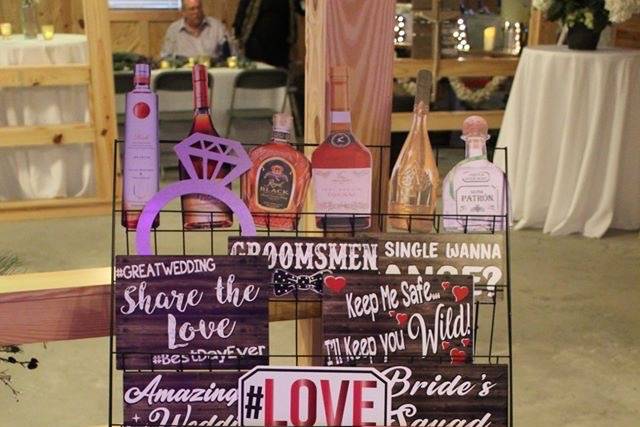 Wedding props