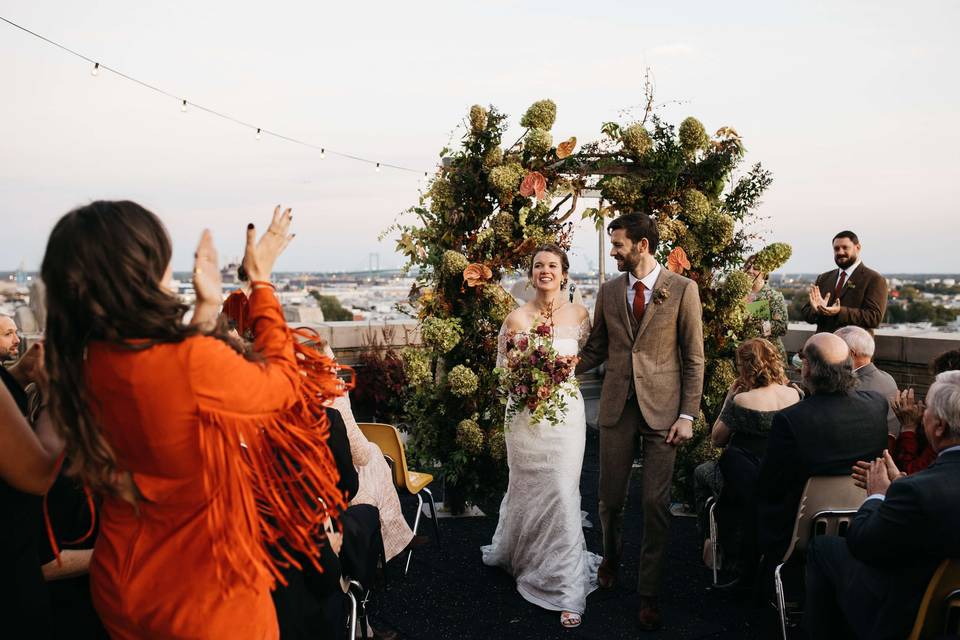 Irwin's at BOK wedding