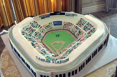 New Yankee Stadium Groom's Cake