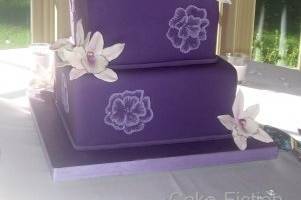Cymbidium Orchids Purple Wedding Cake