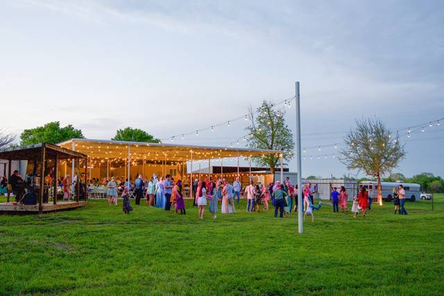 Full Pavilion at Dusk
