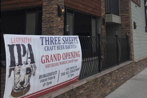 Three Sheets Craft Beer Bar