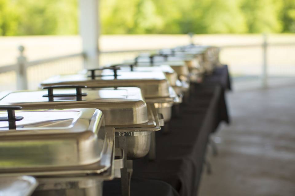 Chafing Dishes on Full Service
