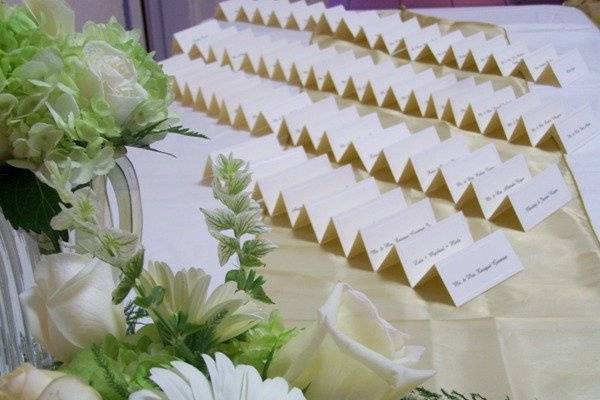 Escort card