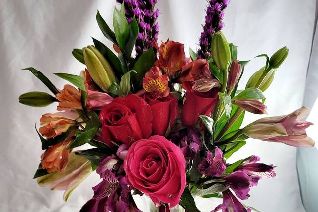 Red flowers