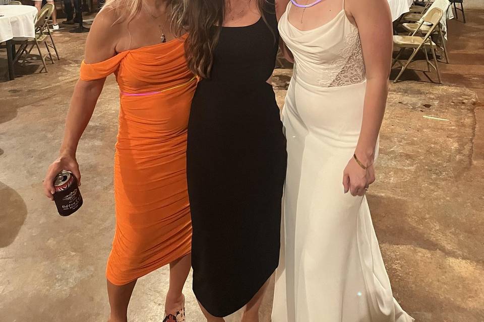 Beautiful mother and bride