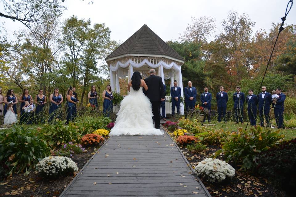 Outdoor ceremony