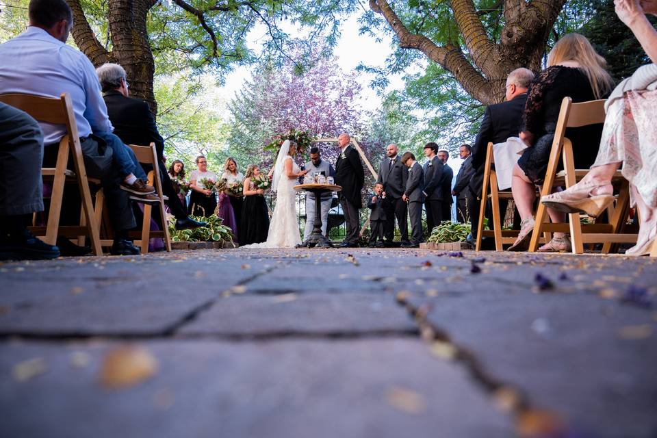 During the ceremony - Sam Girgis Photography