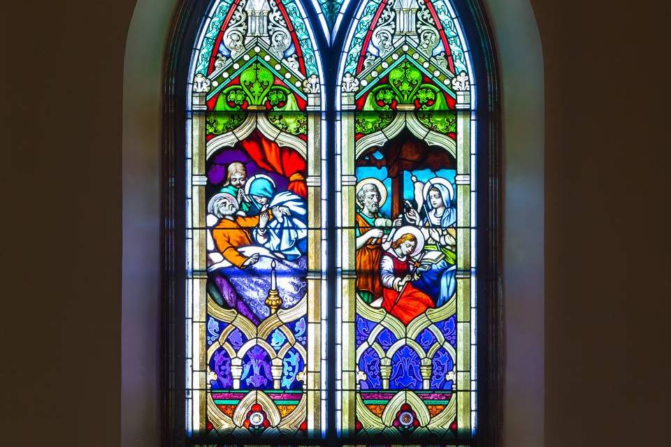Beautiful original stained glass