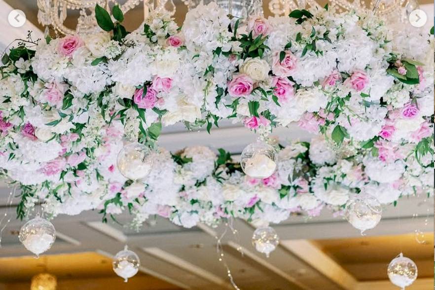 Ceiling Floral Chandelier