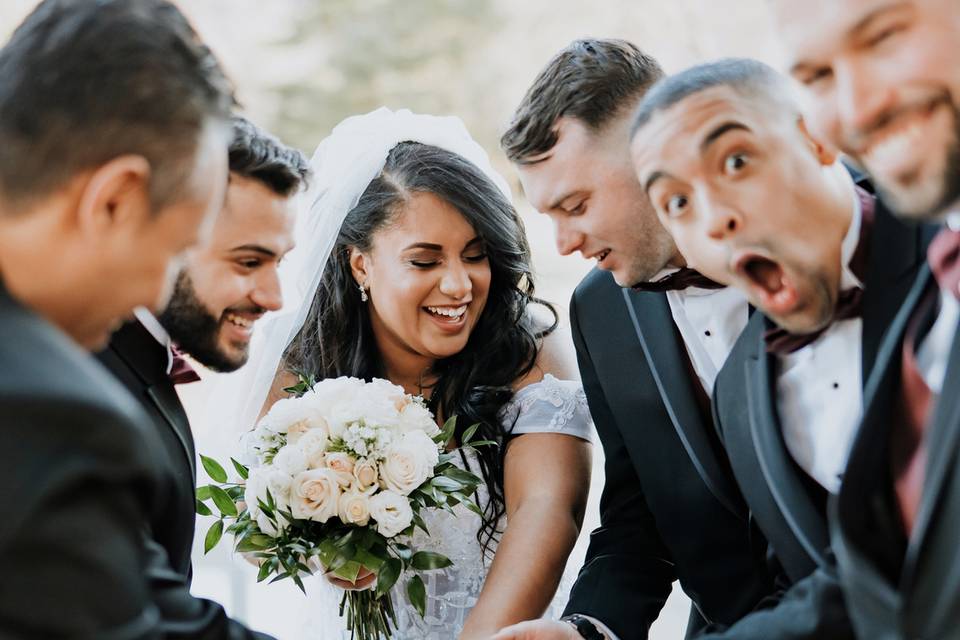 Bride & Groomsmen