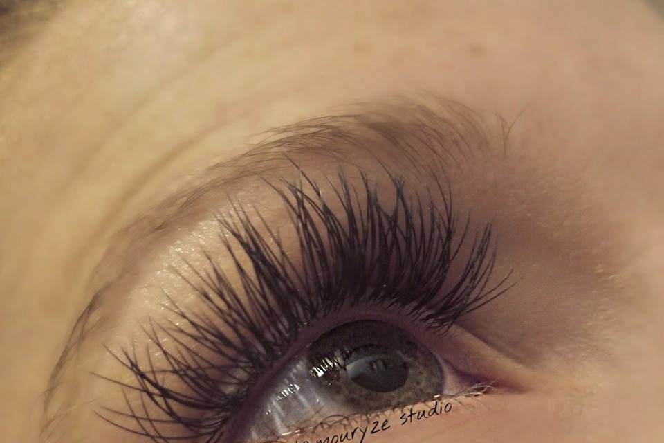 Lashes on Stephanie