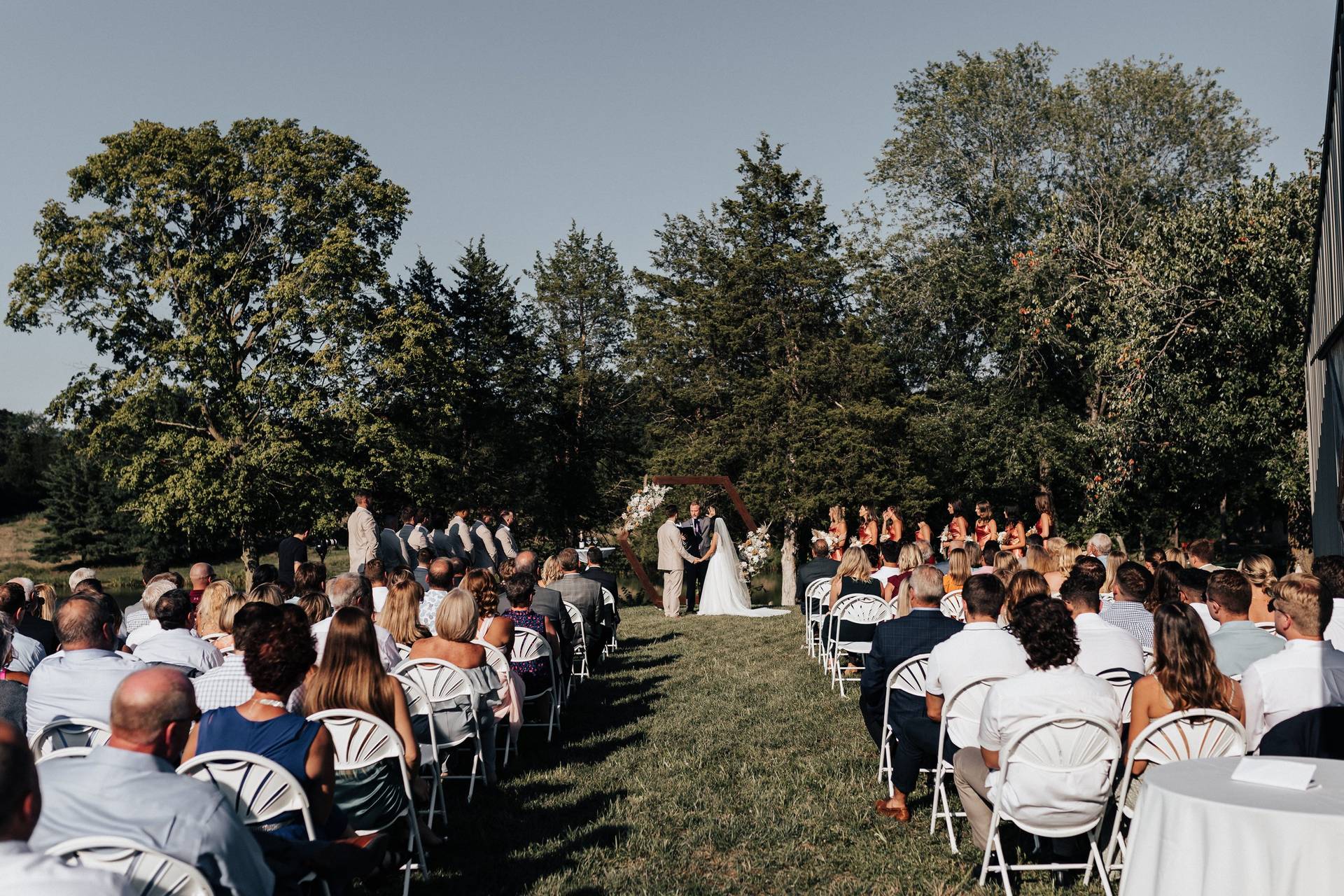 The Venue at Maison du Lac Barn & Farm Weddings Pacific, MO