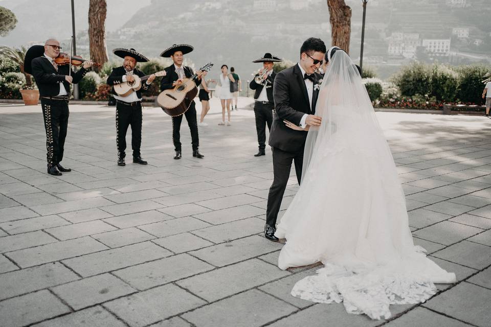 Mariachi in Ravello - wedding