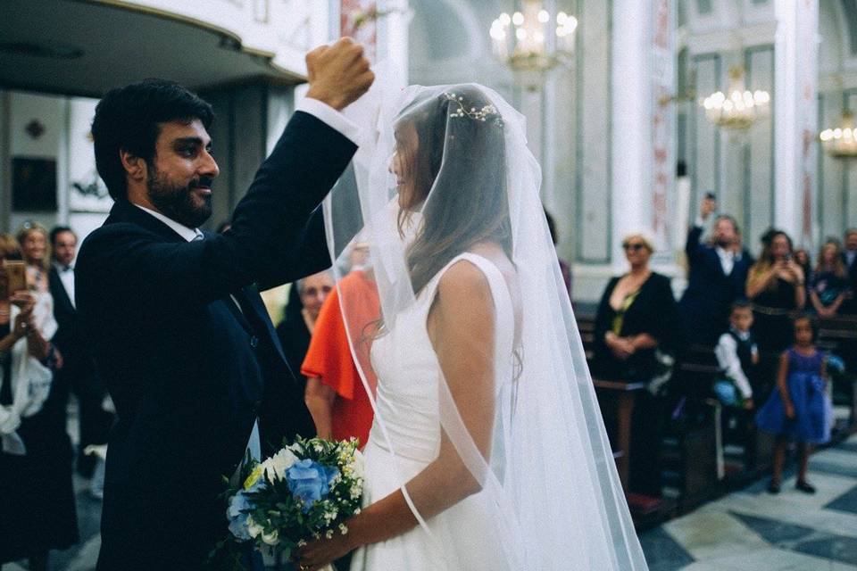 Ceremony in a church