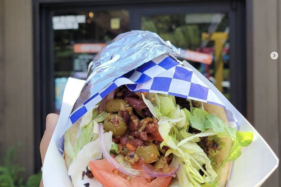 Veggie gyro