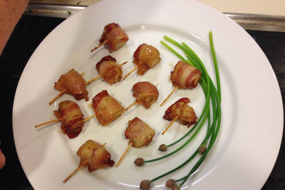 Bacon Wrapped Scallops