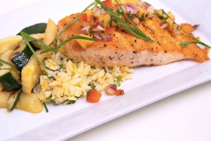 Salmon entree