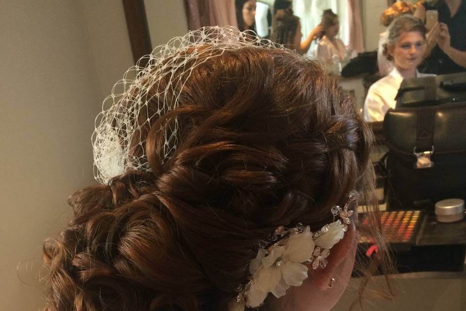 Vintage updo