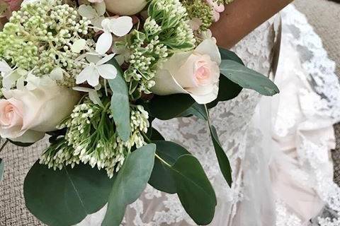 Gorgeous blush boquet