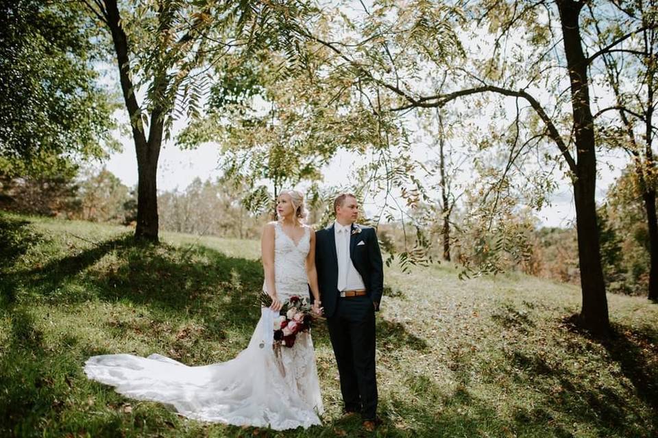 Bride and groom