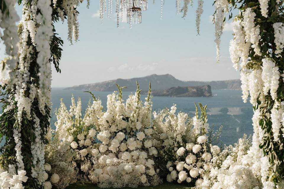 Betty Flowers Santorini
