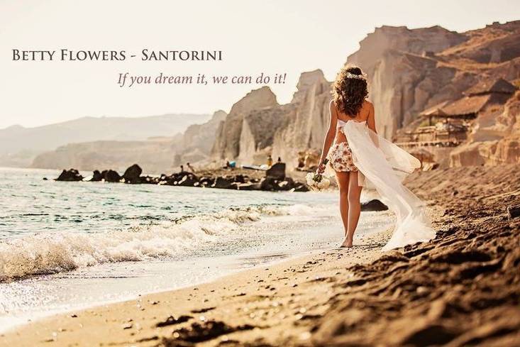Betty Flowers Santorini