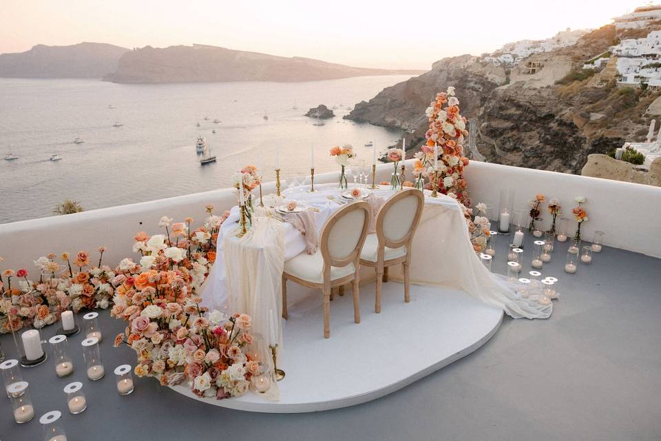 Betty Flowers Santorini