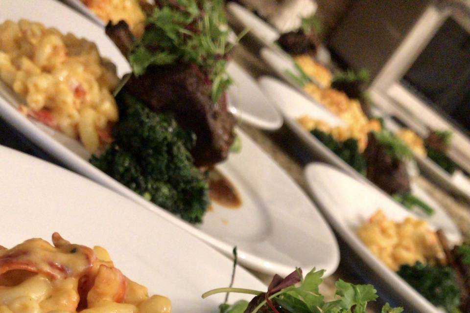 Braised Short Rib and Lobster