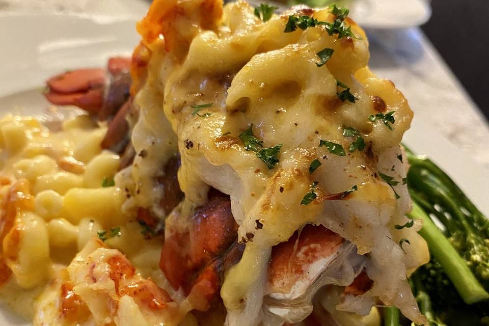 Mac Stuffed Lobster Tail