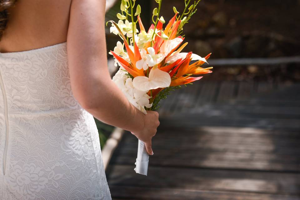 Bridal Bouquet - Heliconia