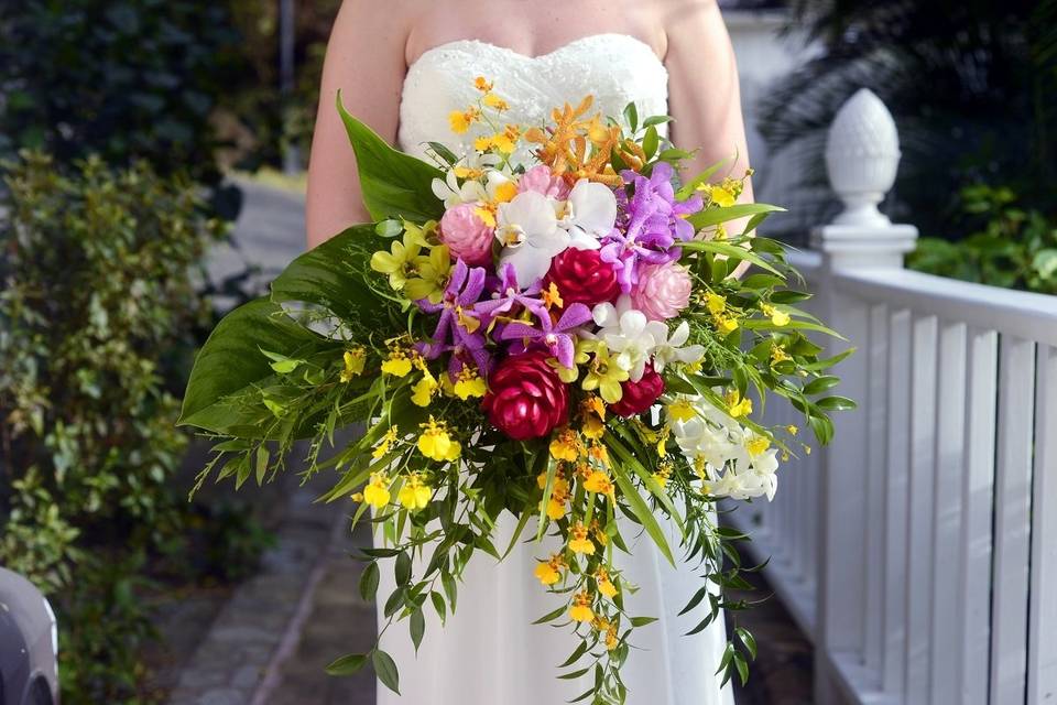 Deranged Bridal Bouquet