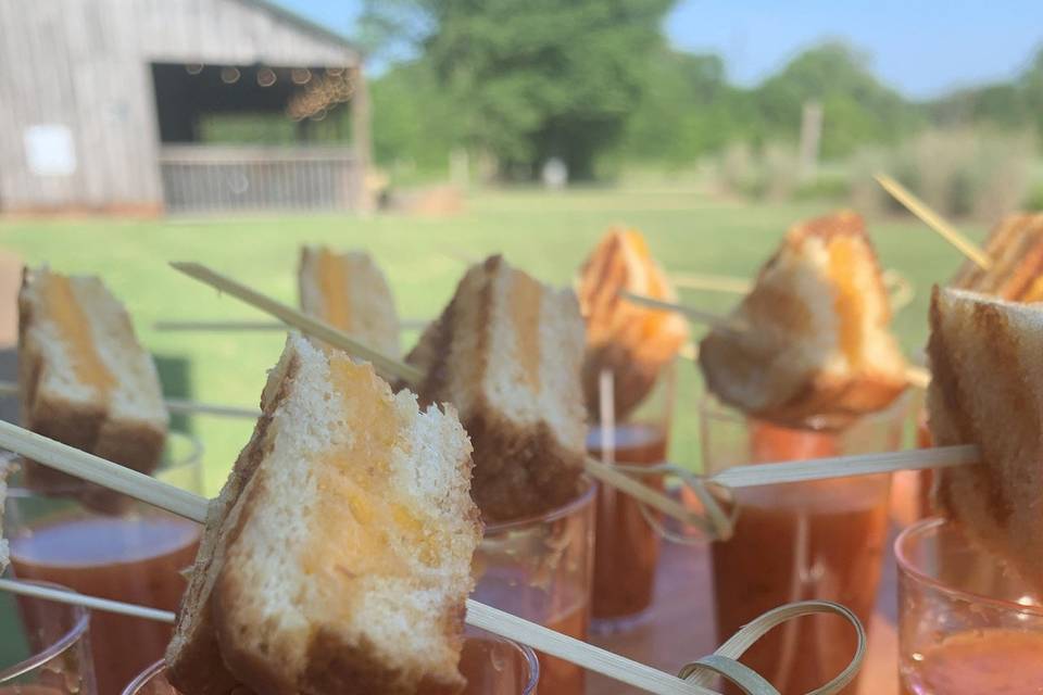 Tomato Soup Shooters