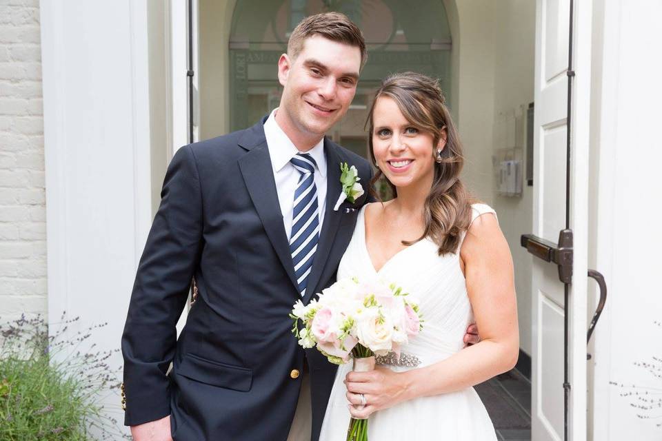 Catholic Wedding at Holy Trinity Catholic Church, Georgetown (Washington DC).