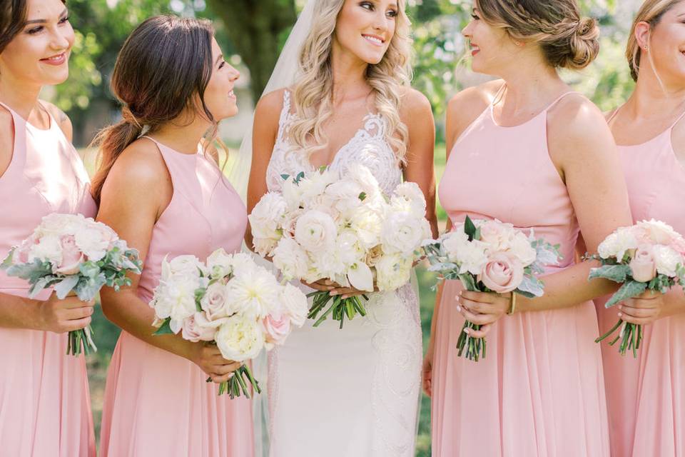 Blush Wedding Morais Vineyards